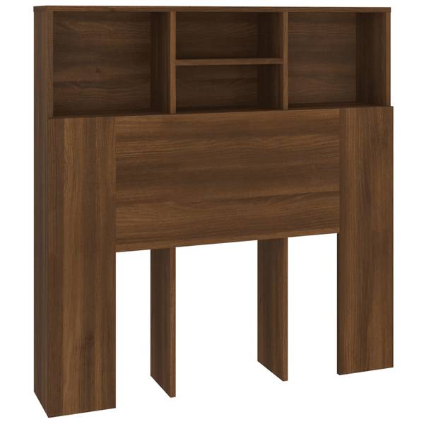 Kopfteil Schrank 3013697 Dunkelbraun - 100 x 103 x 19 cm