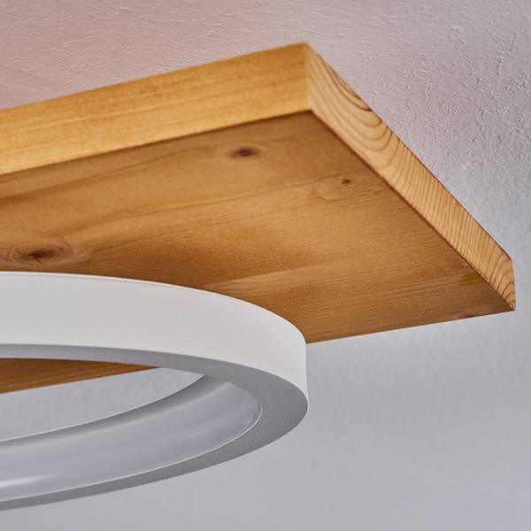 Deckenleuchte Palermo Beige - Weiß - 20 x 10 x 97 cm