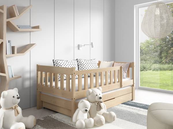 Kinderbett STELLA Kiefer Dekor