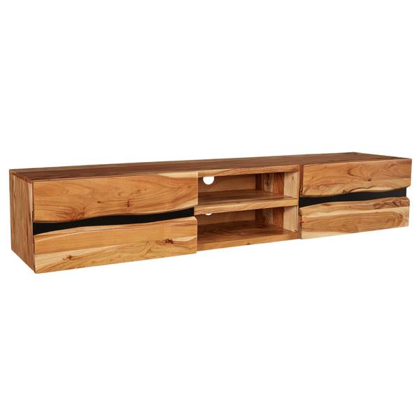 Lowboard AMAZONAS Braun - Akazie - 160 x 30 x 36 cm