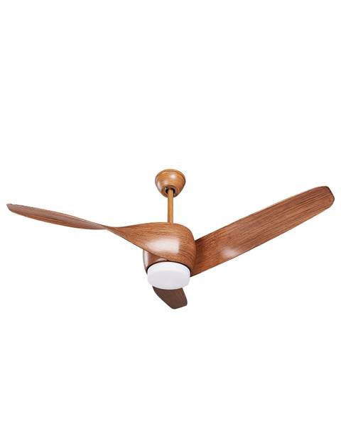 Deckenventilator PARIA 2-tlg Braun - Metall - 118 x 50 x 188 cm