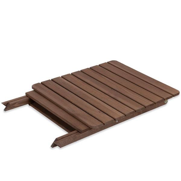 Ensemble de sièges MELES (3 pièces) Marron - Bois massif