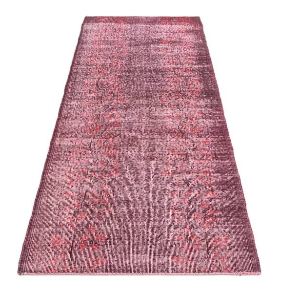 Vloerkleed Ultra Vintage DCCXLII rood - wol - 79 x 1 x 224 cm