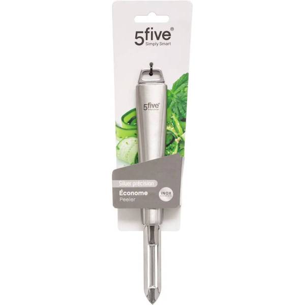 Éplucheur économe SILVER PRÉCISION Gris - Métal - 1 x 20 x 2 cm