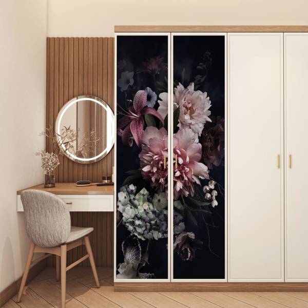 FOTOTAPETE TÜR Blumen 75 x 205 cm