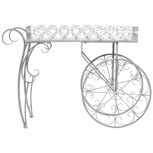 Präsentationswagen 4523996939 Grau - Metall - 56 x 79 x 56 cm