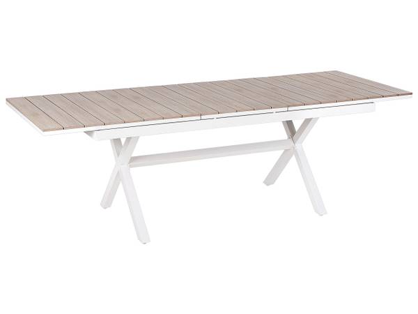 Tuintafel FANES bruin - wit