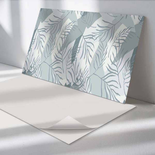 Klebepaneele Tropenblatt-Design 100 x 50 cm