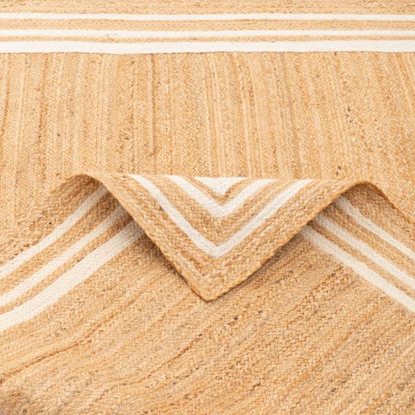 Teppich Jute Salsa Bordüre Cremeweiß - 200 x 300 cm