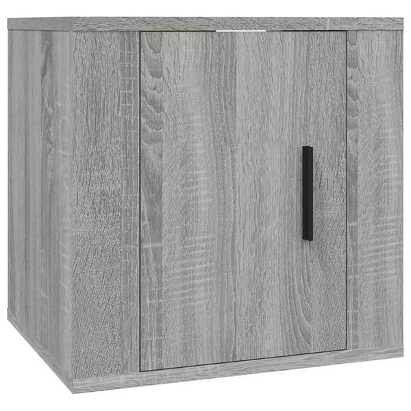 Meuble tv mural 3018061-4 (lot de 2) Gris lumineux - Hauteur : 40 cm