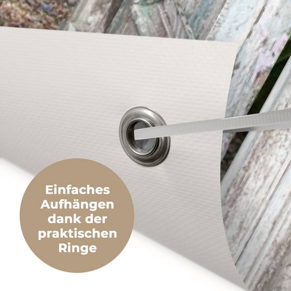GARTENPOSTER Gartenpforte 80 x 120 cm
