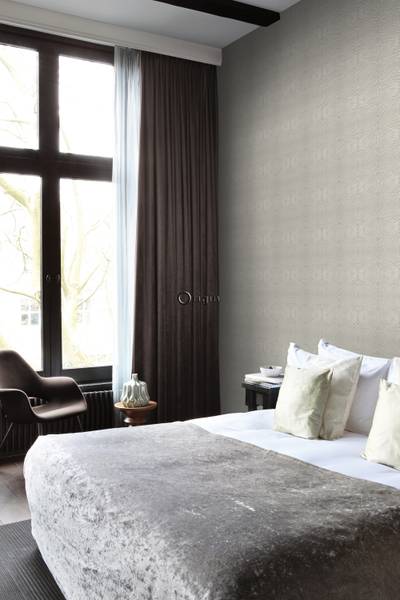Tapete 347310 Grau - Fleece - 53 x 1005 x 53 cm
