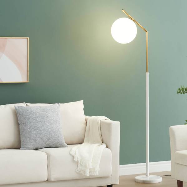 Stehleuchte Molia Gold - Metall - 26 x 165 x 165 cm