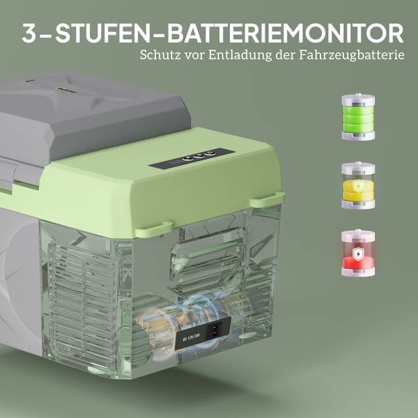 Kühlbox C00-046V90GY Grau - Kunststoff - 32 x 33 x 46 cm