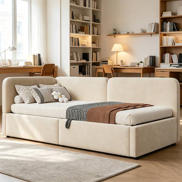 Einzelbett K-2096 96 x 78 x 207 cm