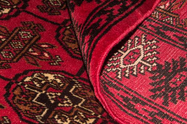Orientteppich Läufer Oriental Rot - Wolle - 85 x 1 x 288 cm