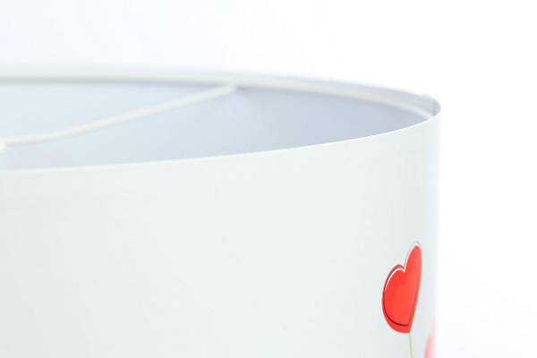 Hängeleuchte Foto Hearts Kunststoff - 40 x 20 x 92 cm