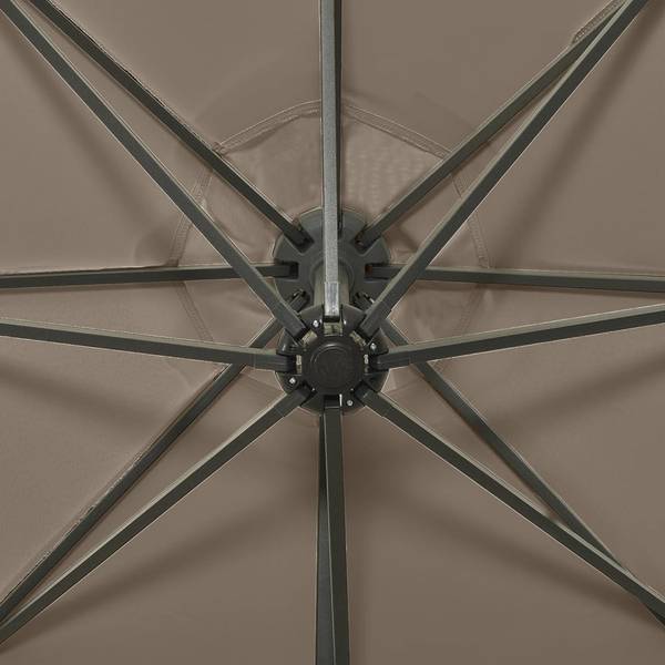Parasol en porte-à-faux 3008769 Taupe