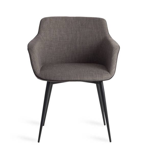 Stuhl 4005 Grau - Mischgewebe - Strukturstoff - Flachgewebe - Webstoff - 60 x 77 x 59 cm