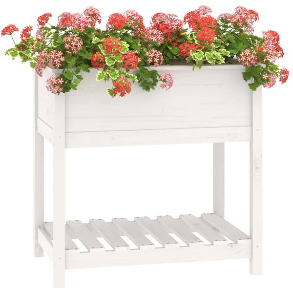 Pflanzgefäß 3028158 Weiß - 82 x 54 cm