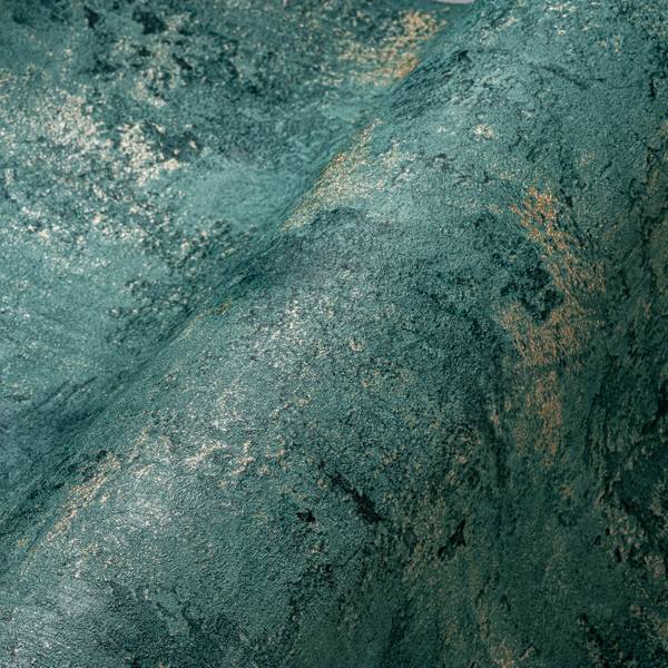Vliestapete 388235-GU Türkis - Fleece - 53 x 1005 x 1 cm