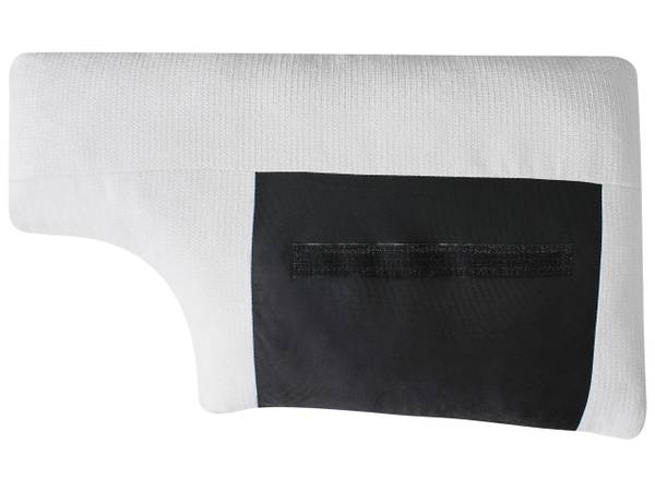 2-Sitzer Sofa GETA Schwarz - Weiß