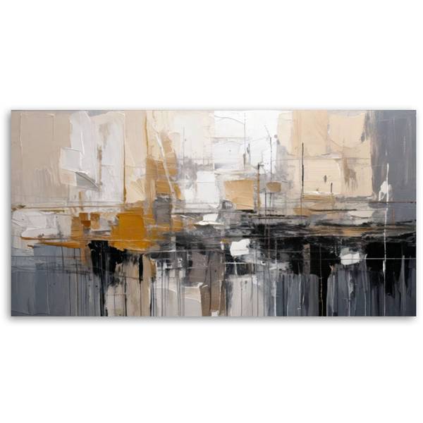 Canvas schilderij Aura 80 x 40 cm