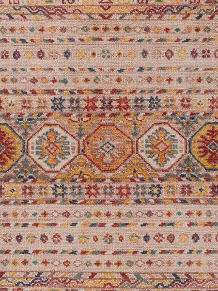 Orientteppich Oriental Beige - Naturfaser - 153 x 1 x 185 cm