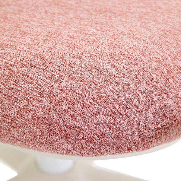 Kinderdrehstuhl Swivelo Pink - Polyester - 60 x 99 x 60 cm