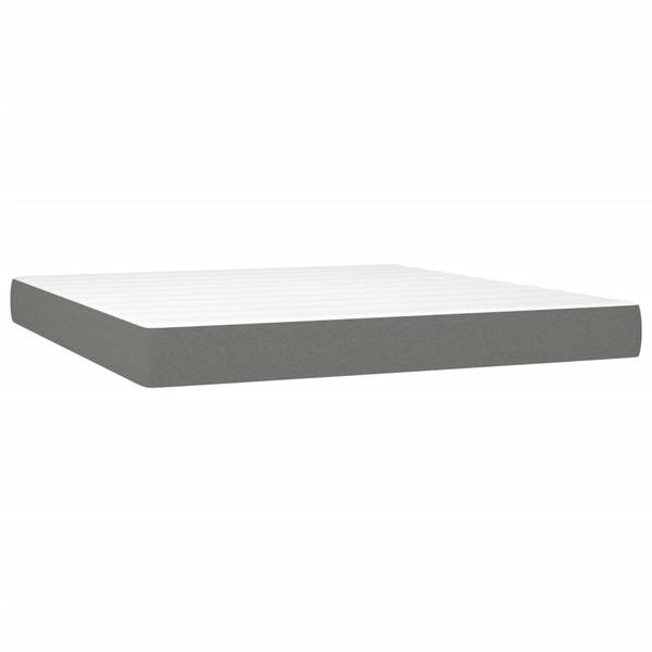 Boxspringbett 3017287-20 Dunkelgrau - Grau