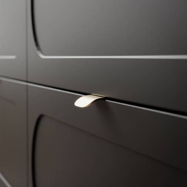 Dressoir SHADOW 6S zwart - plaatmateriaal op houtbasis - 138 x 80 x 40 cm