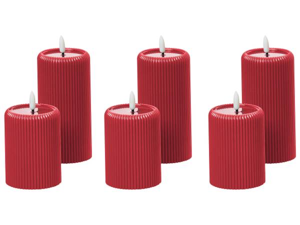 Dekoobjekt NOISETTE 6-tlg Rot