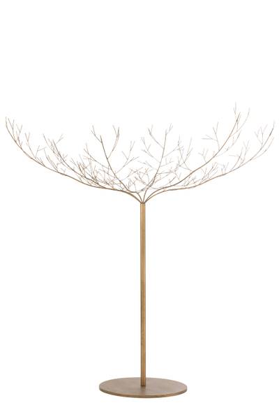 Dekobaum SHGO Gold - Metall - 255 x 250 x 255 cm