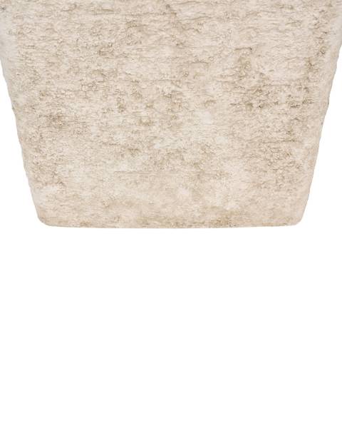 Outdoor Blumentopf THALASSA Beige - Kunststoff - 44 x 44 x 44 cm