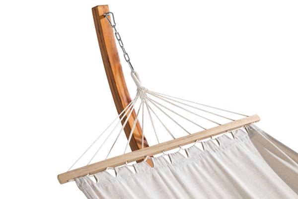 Hamac Hedvig Beige - Textile - 110 x 120 x 315 cm