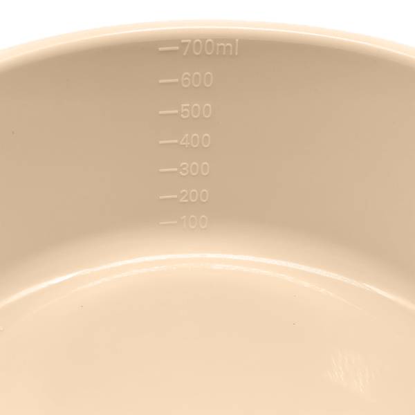 Pizzaballenbox mit Deckel 4er Set Beige