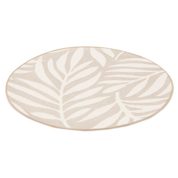Tapijt voor binnen en buiten HAVANA beige - textiel - 120 x 120 x 120 cm