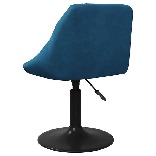 Chaise à manger 3014382-2 lot de 2 Bleu