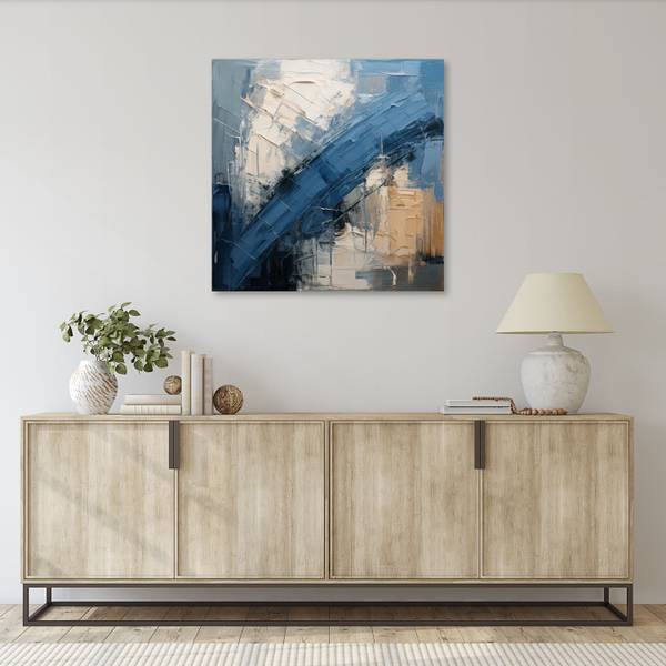 Canvas schilderij Aura 30 x 30 cm