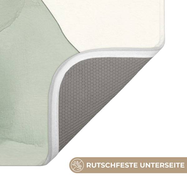 WC-TEPPICH Formen 90 x 60 cm - Durchmesser: 96 cm