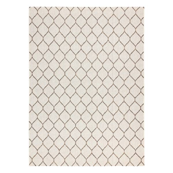 Teppich Sisal Boho 46211061 Trellis Beige - Polypropylen - 80 x 1 x 150 cm