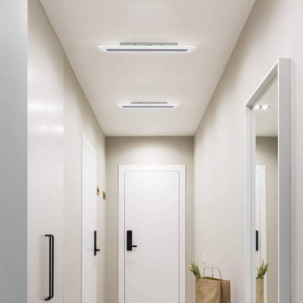LED Plafondlamp qGgdN wit - kunststof - 15 x 5 x 60 cm