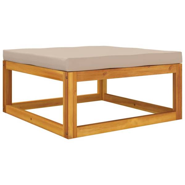 Salon de jardin 3028500-5  (lot de 3) Taupe