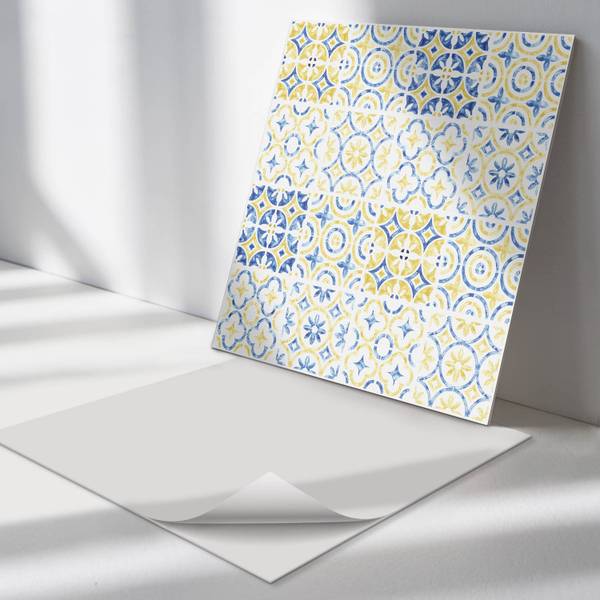 Fliesen Mosaik Ornamente 4er Set 50 x 50 cm