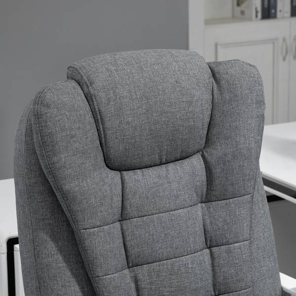 Bürostuhl Schreibtischstuhl 921-223V70 Grau - Textil - 70 x 118 x 65 cm