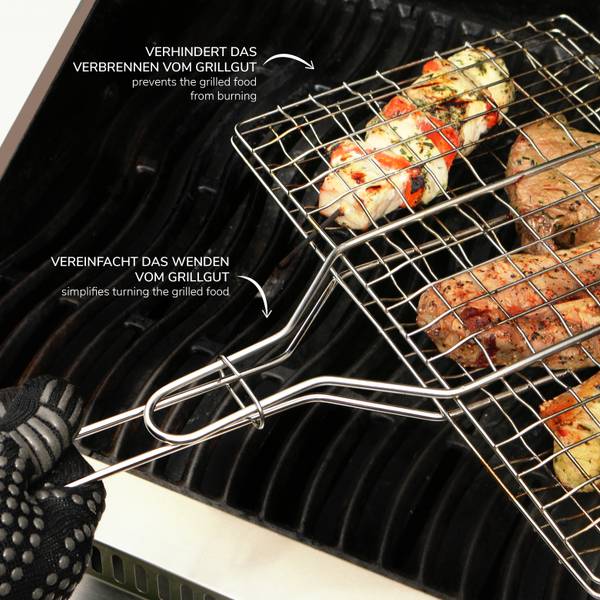 Grillgutwender 14124 Silber - Metall - 34 x 4 x 57 cm