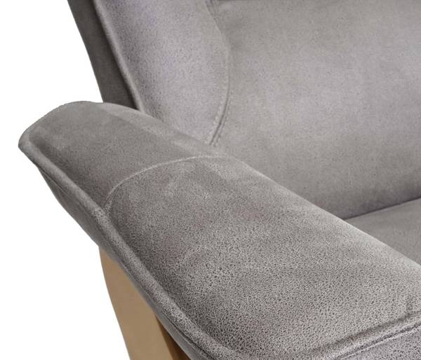 Relaxfauteuil Halifax lichtgrijs