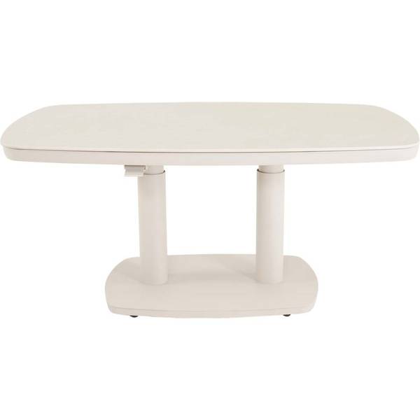 Gartentisch GENEVA Beige - Metall - 83 x 13 x 135 cm