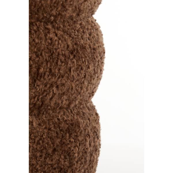 Sitzpuff Jobbi Braun - Flachgewebe - 40 x 45 x 40 cm