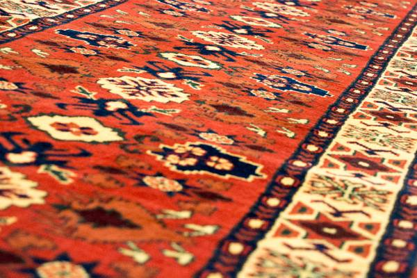 Orientteppich Läufer Oriental Orange - Wolle - 84 x 1 x 305 cm